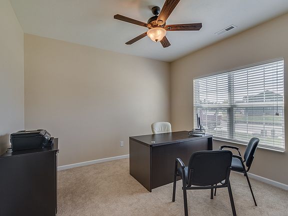 Bright and open office.