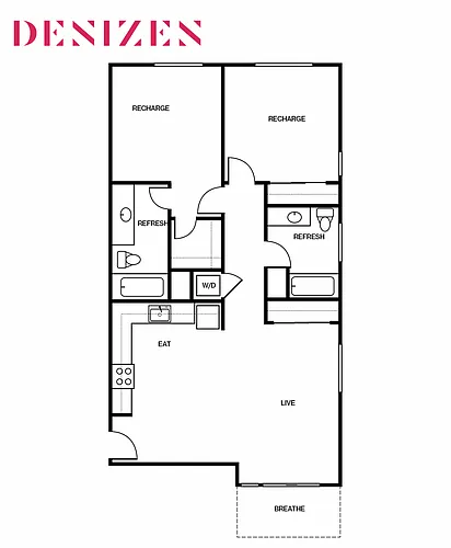 Floor plan 2B