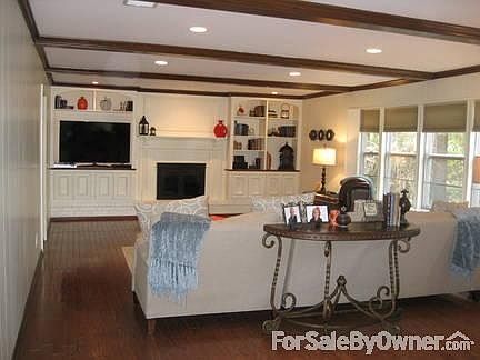 Den / Family Room
						:
						View from kitchen / breakfast nook