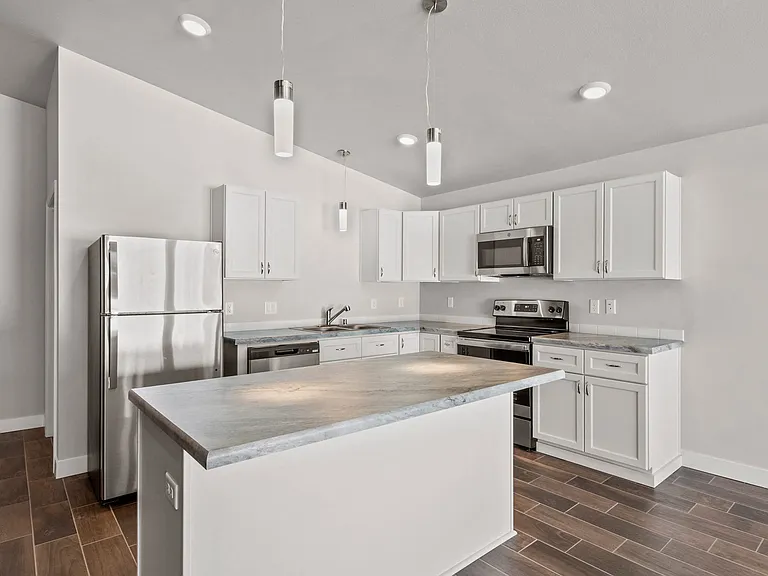 Interior Kitchen of Lakeside Apartments