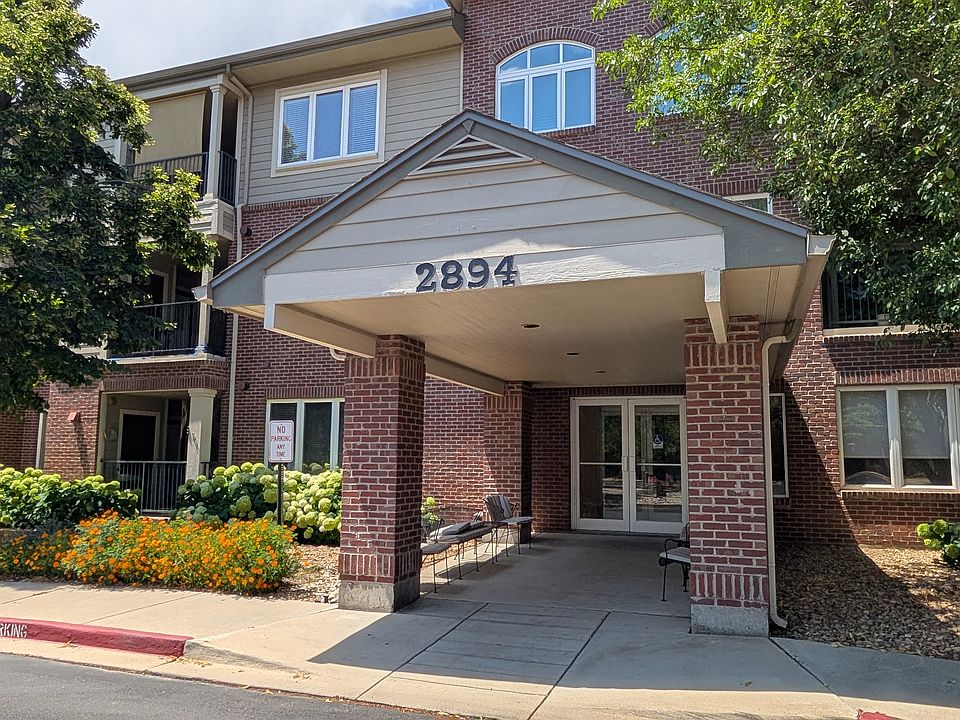 Front entrance to building.