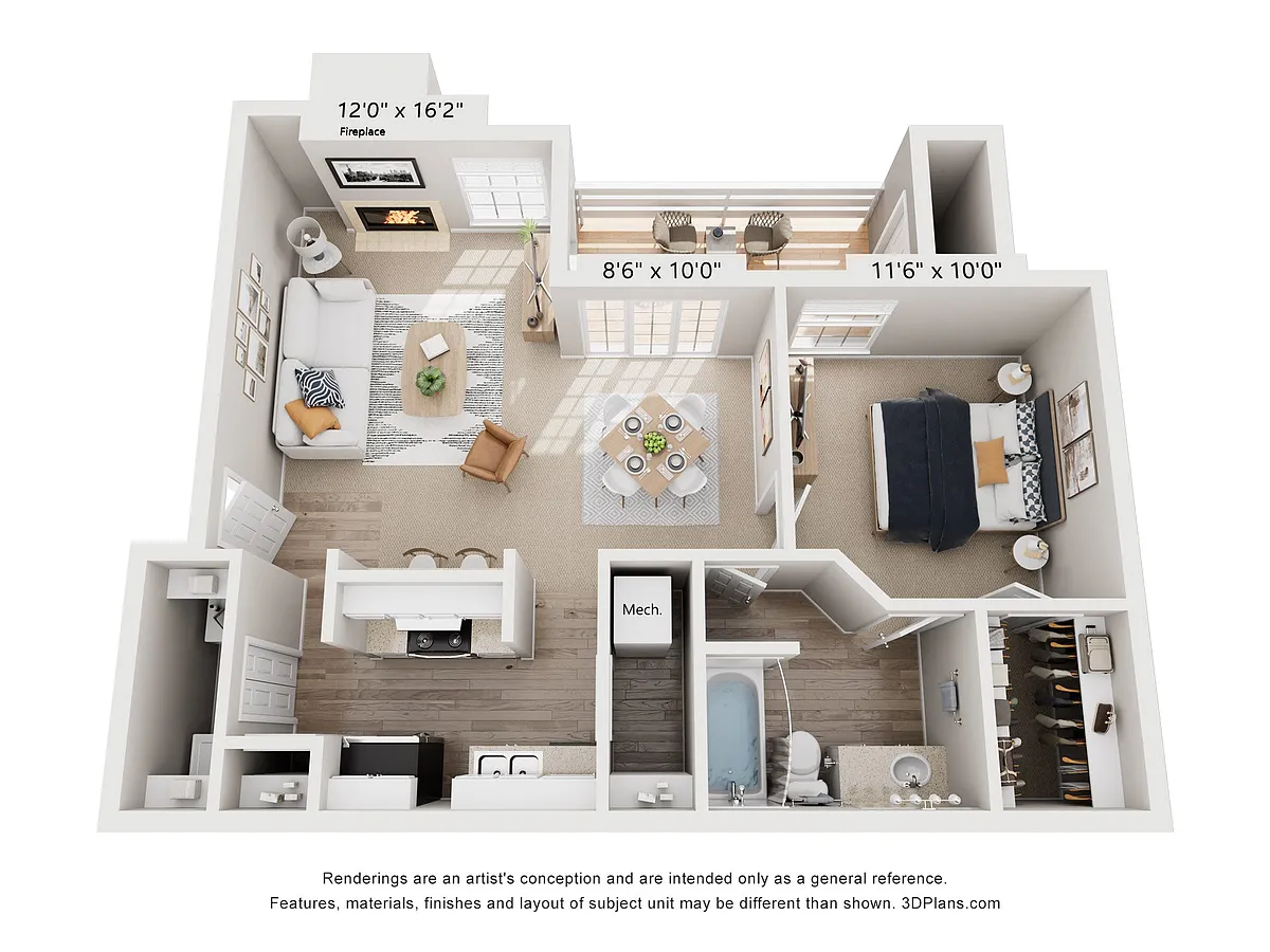 Floor plan Willow