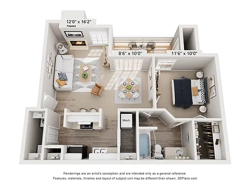 Floor plan Willow