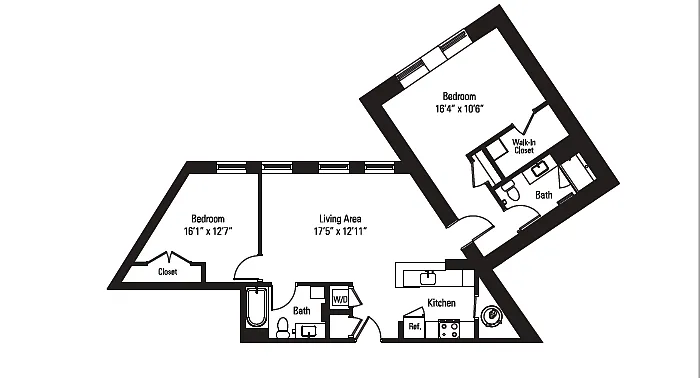 Floor plan 2AA