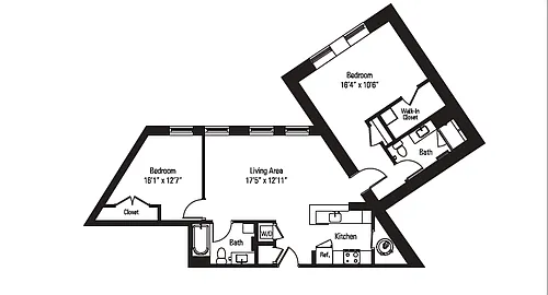 Floor plan 2AA