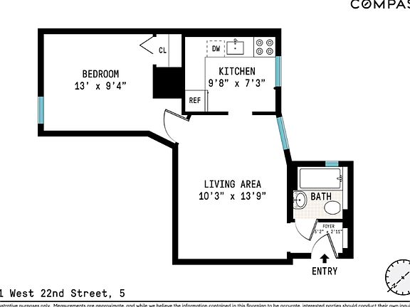 2nd image of 261 W 22nd St #4Q