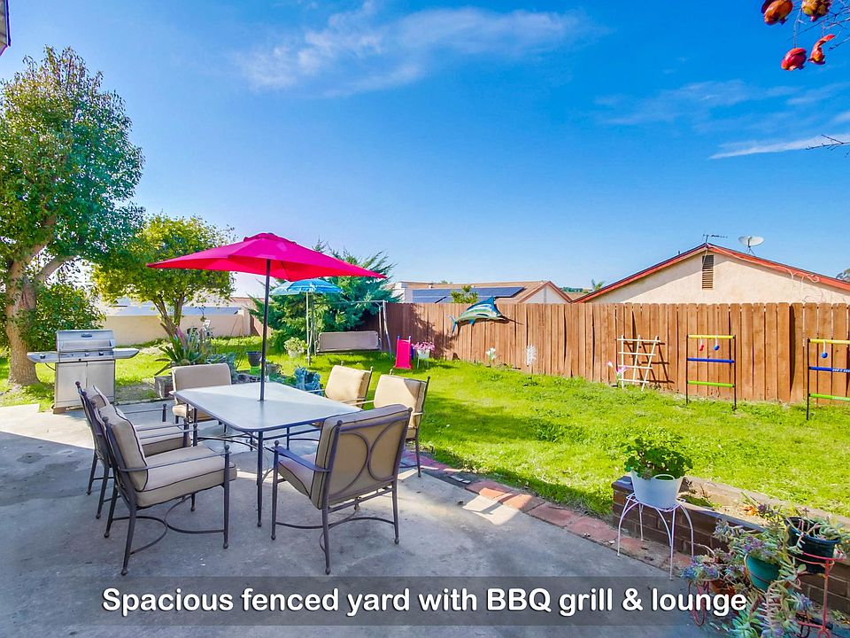 This spacious outdoor space is perfect for sunny get-togethers or BBQ nights