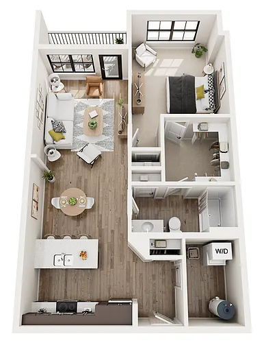 Floor plan The North