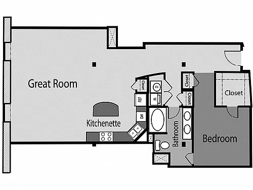 Floor plan A55
