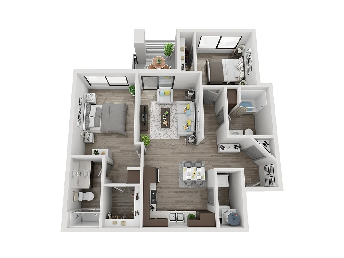 Floor plan B2