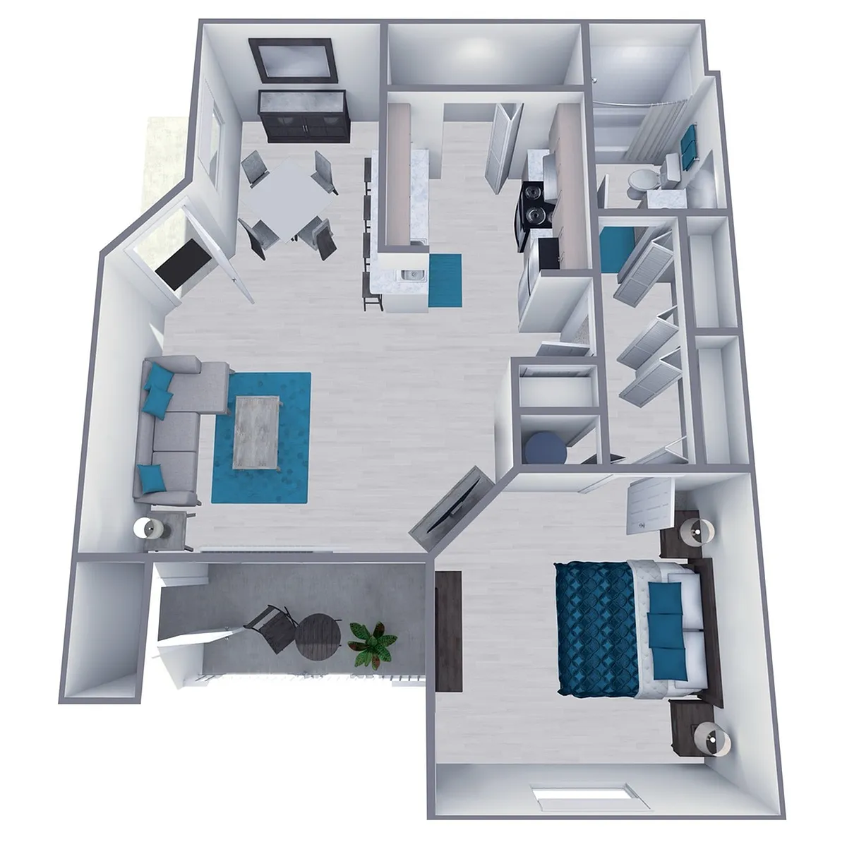 Floor plan A2 Silver