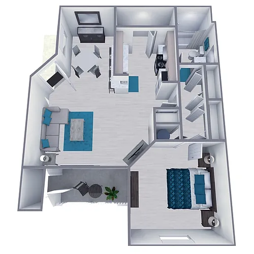 Floor plan A2 Silver