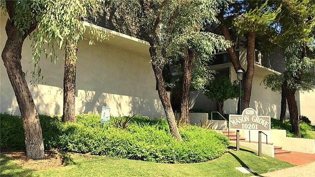 Front of the complex