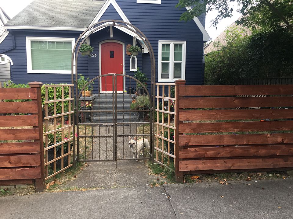 New exterior paint and gate 