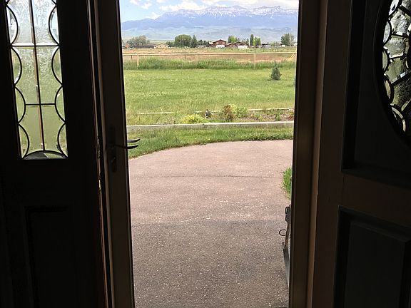 Front door looking south