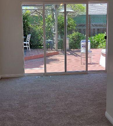 Deck from dining room