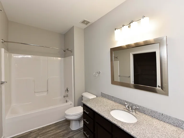 Bathroom + Granite Counters