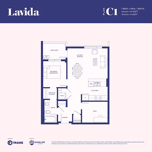 Floor plan B413-D