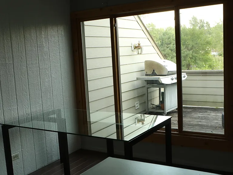 1st floor balcony view from the kitchen