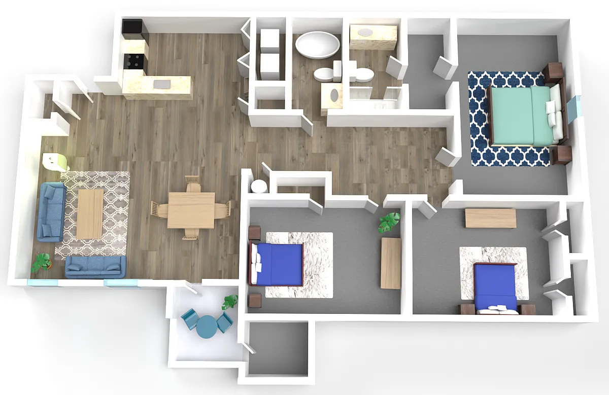 Floor plan Mitchell