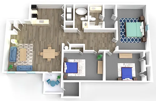 Floor plan Mitchell
