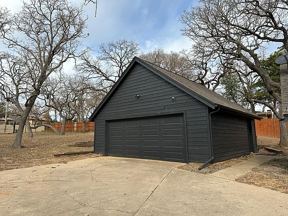 Double garage with attic
