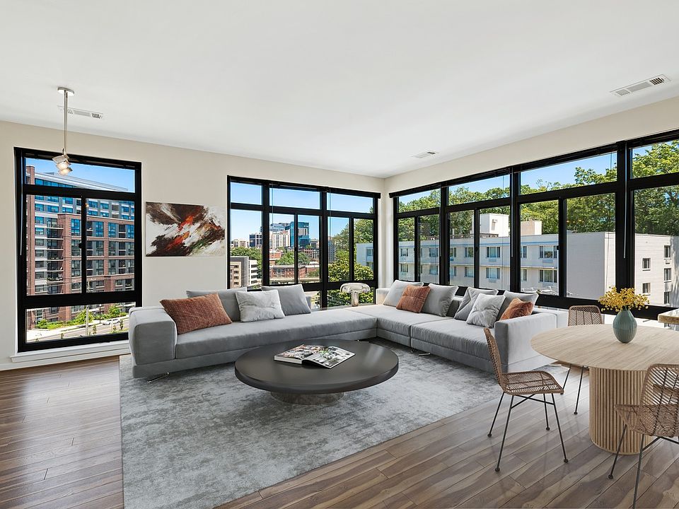 Spacious open layouts with large windows providing plenty of natural light