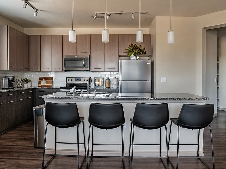 Kitchen at village at lakefront