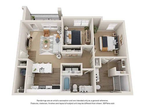 Floor plan The Maple