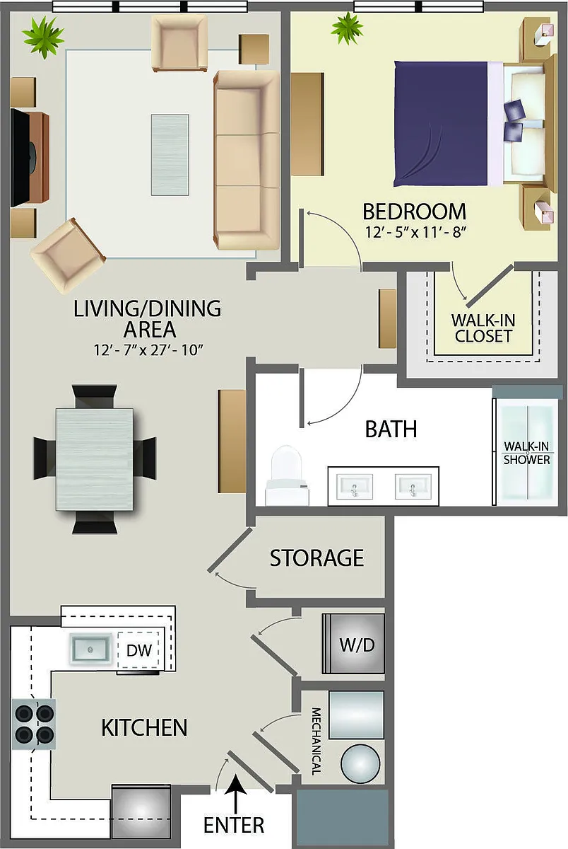 Floor plan B8