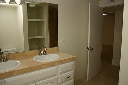 one of three bathrooms
