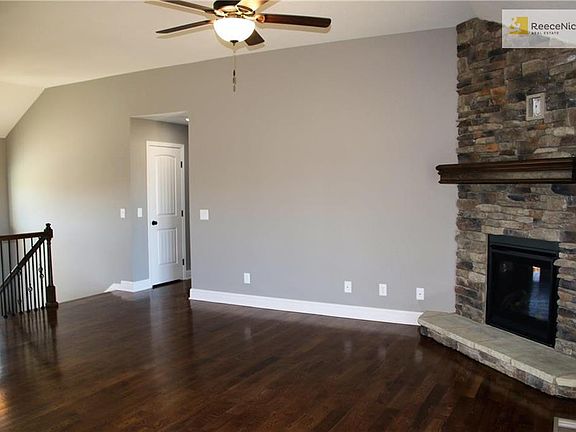 Family room, hardwoods