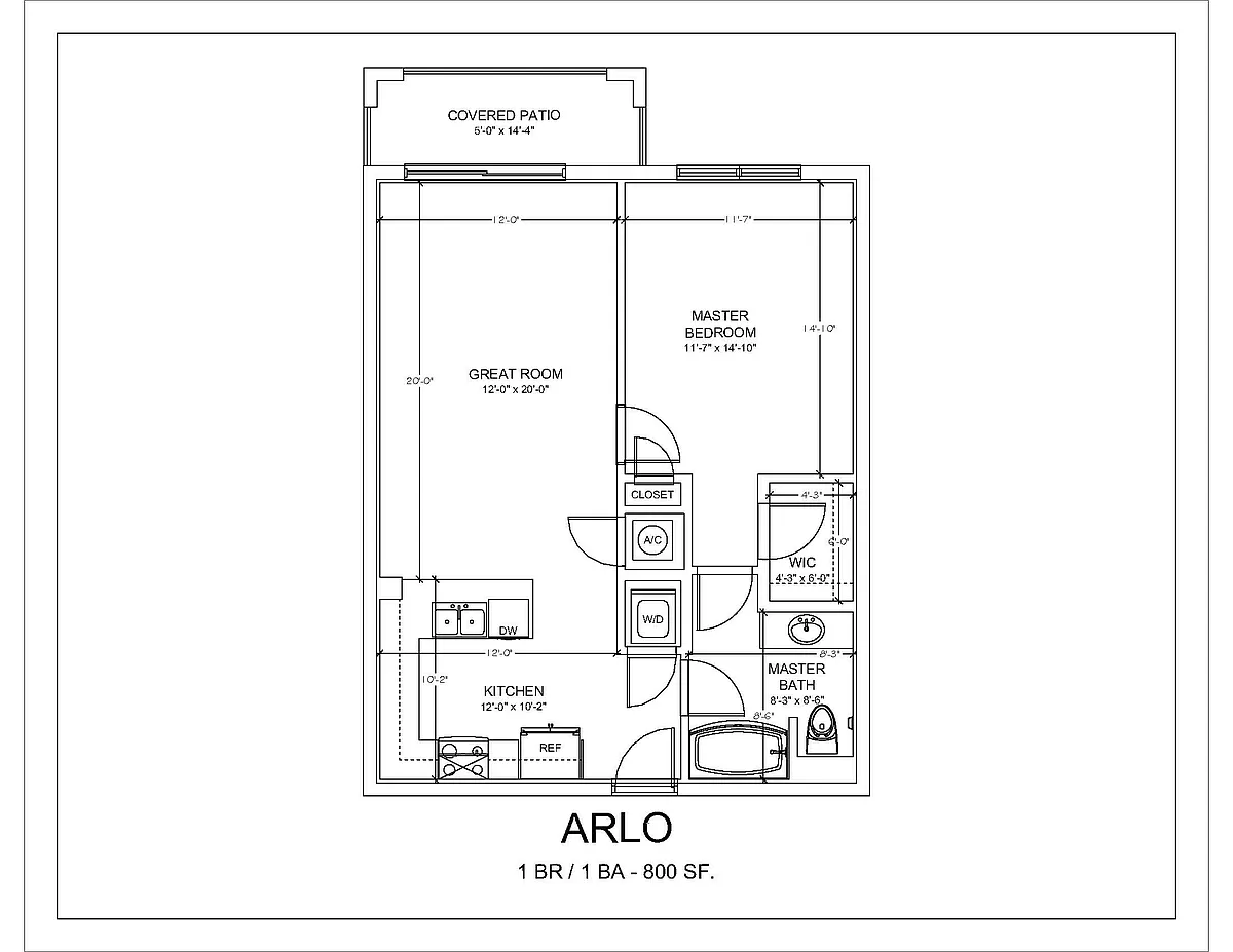 Floor plan Arlo
