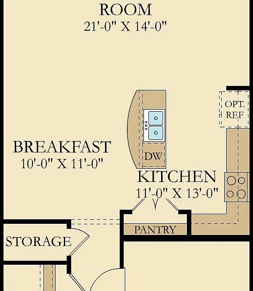 Plan 1st floor