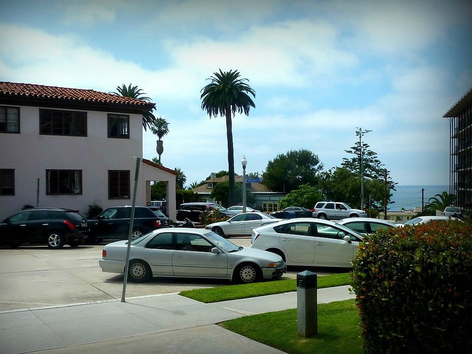 View from building entrance