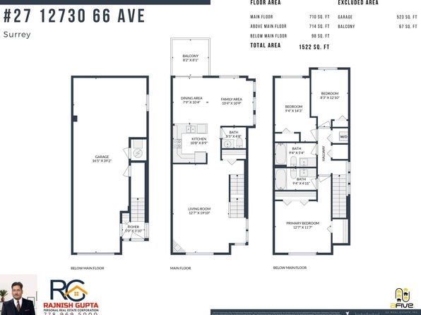 12730 66th Ave #27, Surrey, BC V3W 1P3