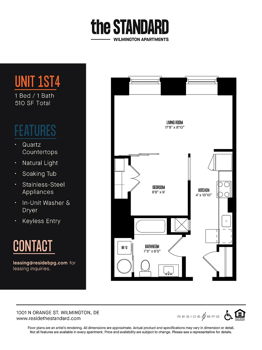 Floor plan 1ST4
