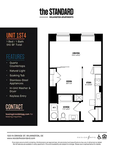 Floor plan 1ST4