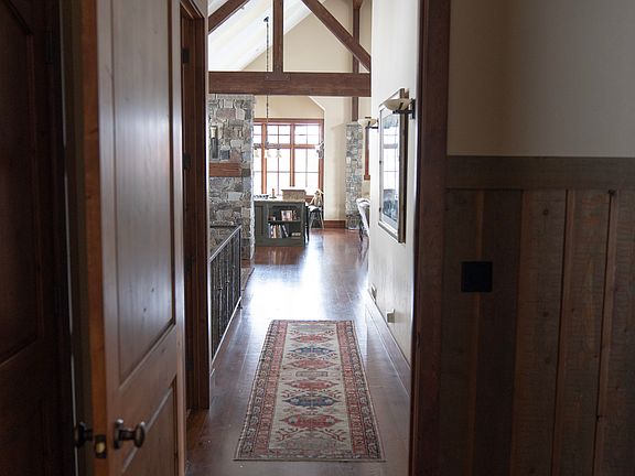 Looking from mudroom to Kitchen, Dining room, family room
