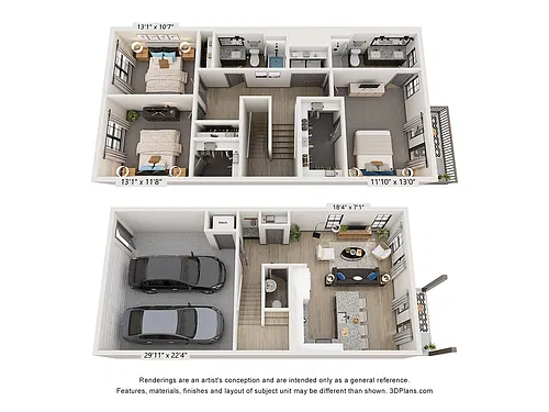 Floor plan C1