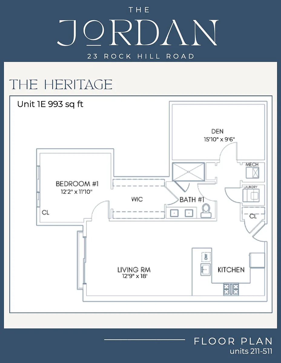 Floor plan The Heritage