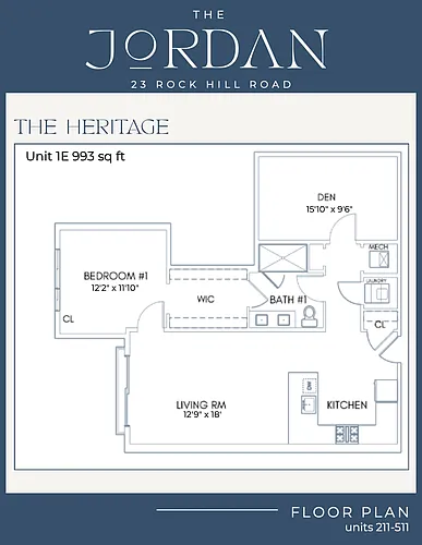 Floor plan The Heritage