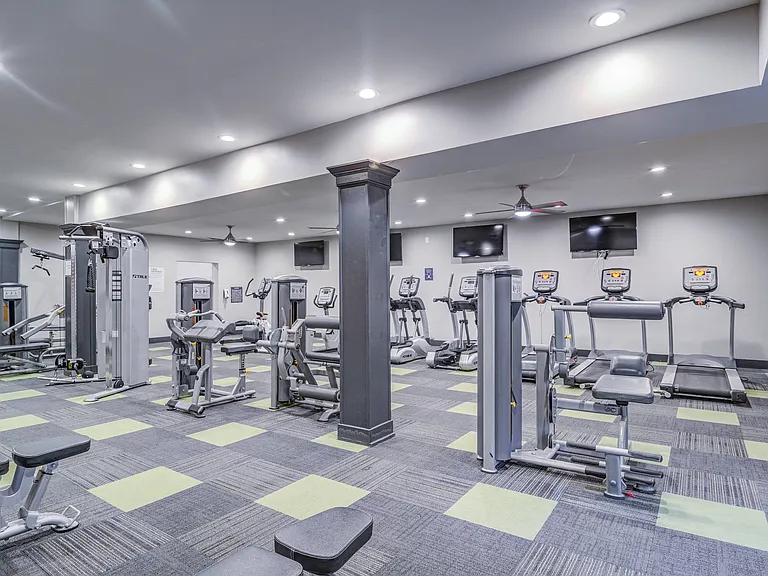 Expansive Updated Fitness Center