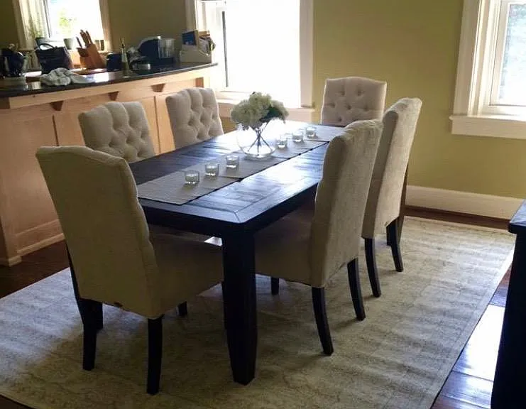 Dining Area in Open Kitchen