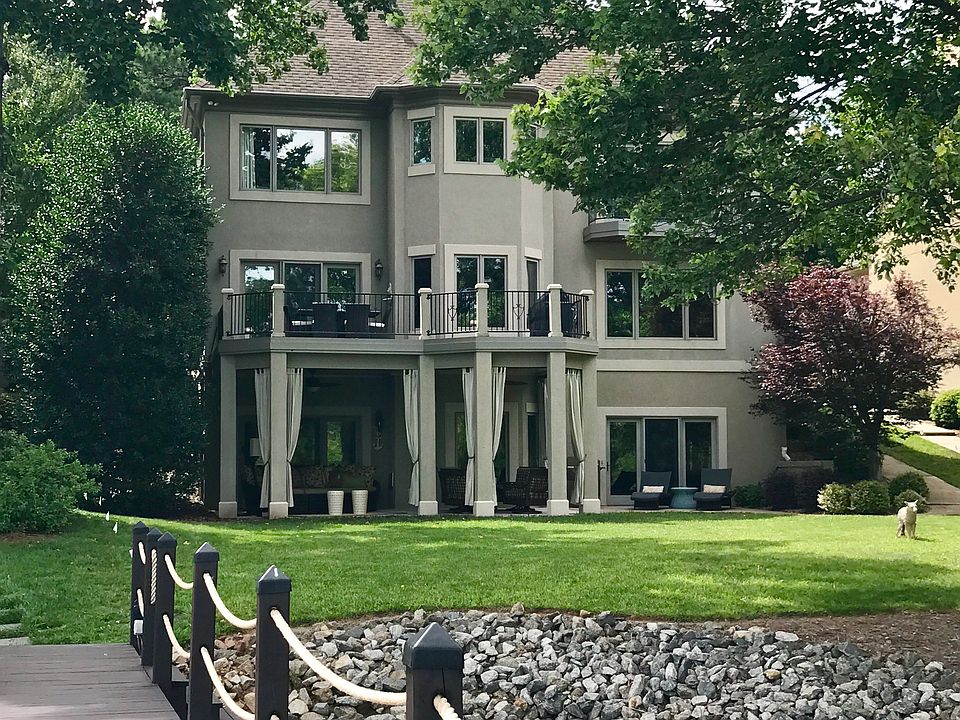 Back of the house from dock