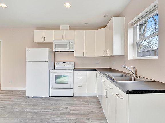 Kitchen from dining area