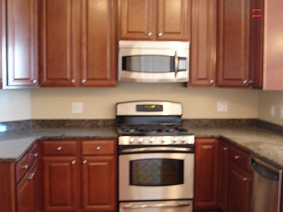 Kitchen with stainless appliances