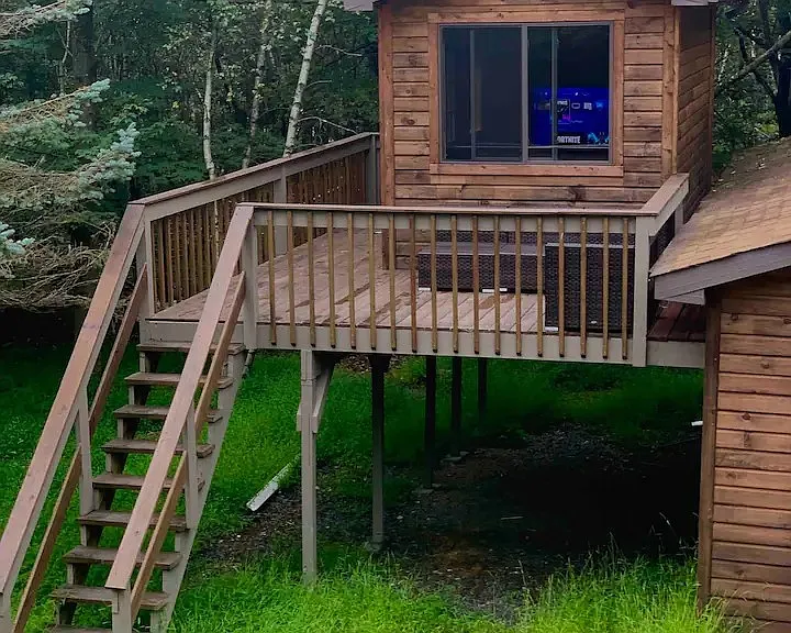 Treehouse Entertainment Center