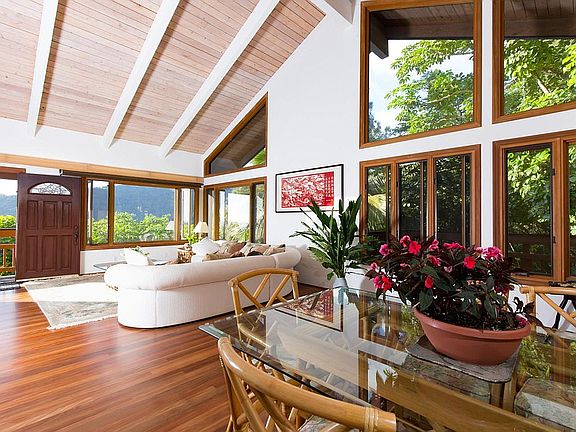 Hardwood Floors High Ceiling