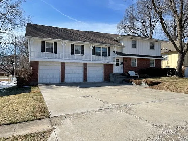 Front of Triplex